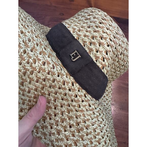 Eric Javits Wide Brim Packable Sunhat - Picture 3 of 9